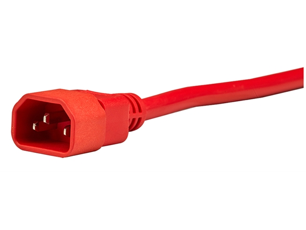 IEC60320 C14 Red