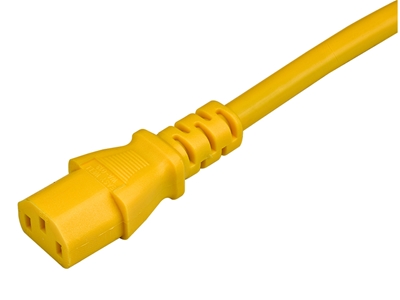 IEC60320 C13 Yellow