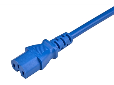 IEC60320 C15 Blue