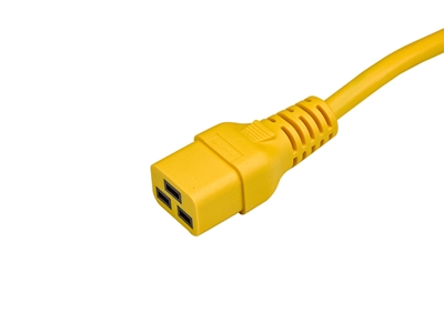 IEC60320 C19 Yellow