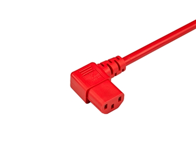 IEC60320 C13右彎 Red