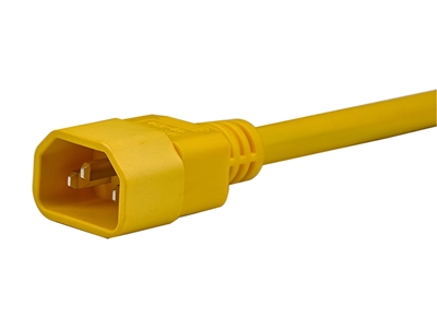 IEC60320 C14 Yellow